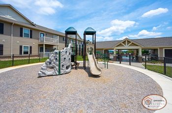 Playground with soft surface